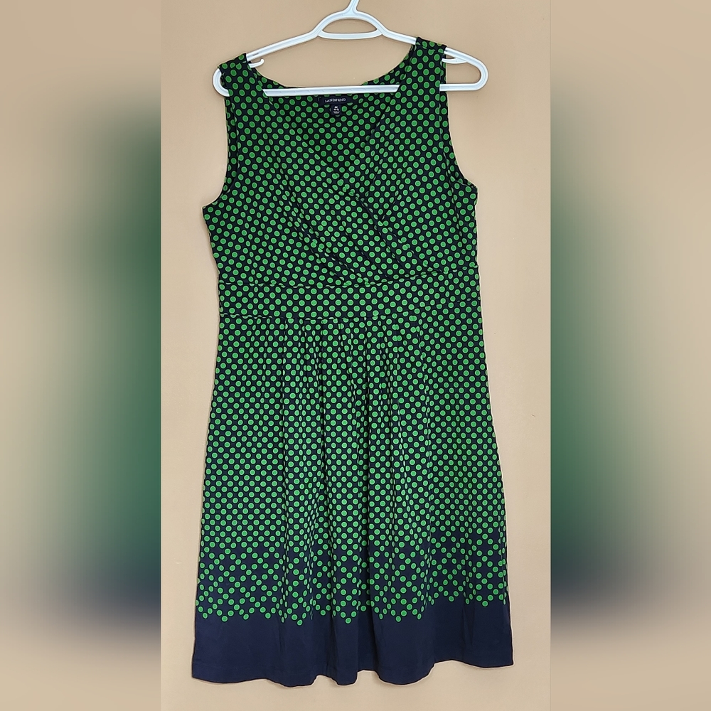 Cute polka dot dress from Land's end